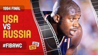 USA vs Russia  FINAL - Full Game  1994 FIBA Basketball World Cup