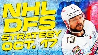 NHL DFS Strategy Thursday 101724  DraftKings & FanDuel Daily Fantasy Hockey Picks