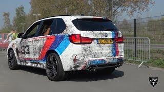 2015 BMW X5 M F85 Acceleration SOUNDS Crackling Exhaust