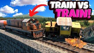 I CRASHED Two Trains Together in the Derail Valley Simulator Update