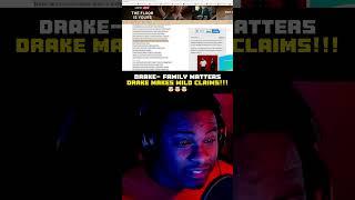 DRAKE RESPONDS BACK TO KENDRICK Drake - Family Matters Reaction #drake #kendricklamar #diss