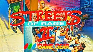 Playing STREETS OF RAGE 2 on GAME GEAR - Better Than The Master System One?