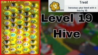 FULL LEVEL 19 HIVE Roblox Bee Swarm Simulator