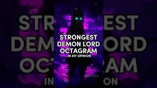 STRONGEST DEMON LORD OCTAGRAM IN MY OPINION #rimuru #tensura #anime