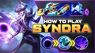 HOW TO PLAY SYNDRA SEASON 14  Build & Runes  Season 14 Syndra guide  League of Legends