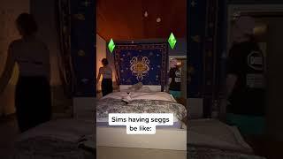  Sims having seggs be like #simsinreallife #sims #lgbtq #sims4 #fyp #foryou #queer #bedroom
