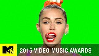 Miley’s Tongue Is Out For The VMAs  MTV VMA 2015