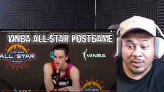 Caitlin Clark First WNBA All-Star Game Postgame Interview  July 20 2024