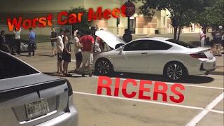 Worst Car Meet Ever  - Ricers Ruin It