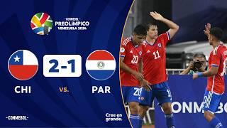 CHILE vs. PARAGUAY 2-1  RESUMEN  CONMEBOL PREOLÍMPICO  FASE PRELIMINAR
