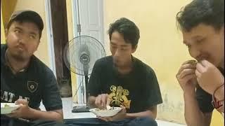 makan bareng di rumah ketua ranting stk piayu