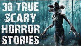 30 TRUE Disturbing Scary Stories told In The Rain  Horror Stories To Fall Asleep To