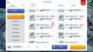 Ragnarok Mobile Ultra Instinct - Exchange Shop Filtering