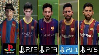 FIFA - PS1 vs PS2 vs PS3 vs PS4 vs PS5 Graphics and Gameplay Comparison