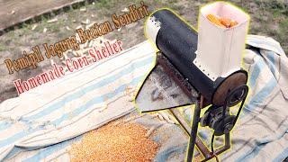 Easy Homemade Corn Sheller  Thresher Machine  From Washing Machine Motor