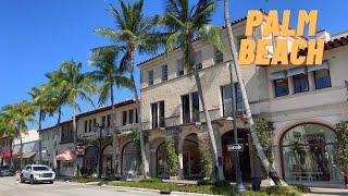 Walking Downtown West Palm Beach & Palm Beach Florida in June 2023