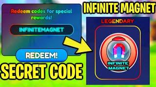 SECRET CODE FOR INFINITE MAGNET IN SONIC SPEED SIMULATOR? - Roblox