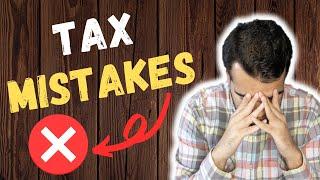 7 MASSIVE TAX MISTAKES TO AVOID IN CANADA  TAX RETURN CANADA 2024