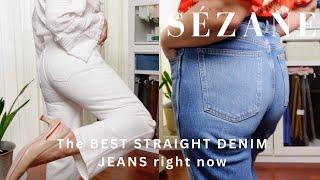 The BEST SÉZANE Denim Jeans Youve Never Tried  Review & Try On