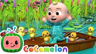 Five Little Ducks  CoComelon Furry Friends  Animals for Kids