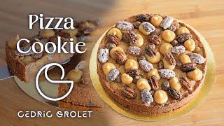 Je reproduis la Pizza Cookie de Cédric Grolet 