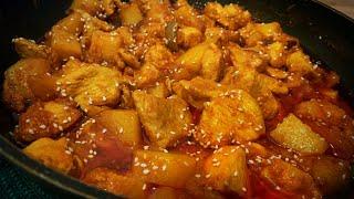 طرز تهیه یک غذای فوری و خوشمزه با سینه ی مرغ Eine schnelle und köstliche Mahlzeit mit Hähnchenbrust