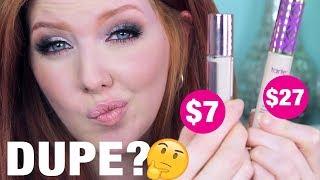 Drugstore Dupe TESTED  Makeup Revolution VS Tarte Shape Tape