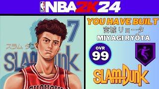 SHIFTY PG BUILD???  NBA 2K24 HANAGATA BUILD  SLAM DUNK ANIME IN NBA 2K24