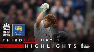 Pope 103* Leads England Charge  Highlights - England v Sri Lanka Day 1  Rothesay Test 2024