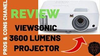 ViewSonic 3600 Lumens SVGA High Brightness Projector  Review