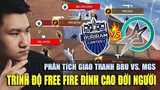 PHÂN TÍCH  FFWS 2023 BRU Thái và MGS Brazil xử lý trình độ cao nhất của Free Fire  BLV Rikaki