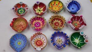 Diya Decoration ideas for DiwaliBeautiful Diwali DecorationsDIY- How to Diya Decoration at Home