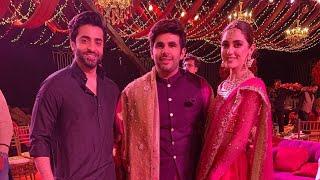 Maya Ali And sheheryar Munawar siddiqui dance on maya ali brother wedding  Sheheryar munawar dance