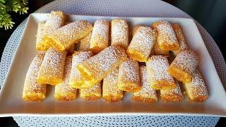 Ricetta in 5 minuti  I biscotti sciolgono in bocca buoni e facili che farai tutti i giorni 