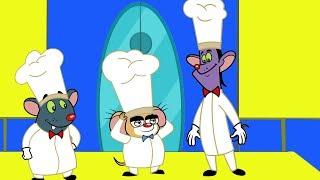 Mäusespaß  Kochen Masters Mice Brothers Spezielle Karikatur  Kinder lustige Cartoon Videos