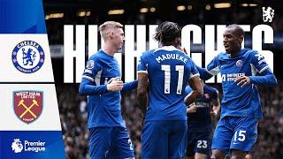 Chelsea 5-0 West Ham  HIGHLIGHTS - Jackson scores a double to seal the win  Premier League 2324