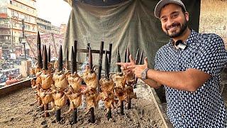 इस चिकन को बनाने मै 16 घंटे लगते है  KABUL CHICKEN SAJJI FULL MAKING BY HASEEN  JAIPUR FOOD TOUR