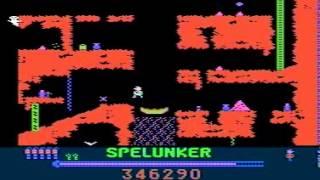 Spelunker - Classic Broderbund game for Atari XLXE