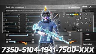 New Update 3.3Best Sensitivity Code + Control Settings Pubg MobileBgmi Sensitivity 2024