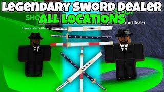 Legendary Sword Dealer ALL Locations & TTK in Blox Fruits Sea 2