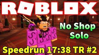 Eski ROBLOX DOORS SPEEDRUN 1738  No Shop  Solo  TR #2