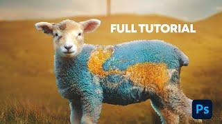 Photoshop Tutorial - The Lost Sheep