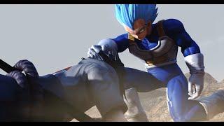 Vegeta vs Sasuke 3D Animation Dragon Ball Super vs Naruto Shippuden Movie