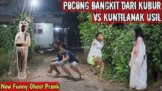 Kuntilanak vs Pocong Bangkit Dari Kubur  Kompilasi Prank Hantu Terlucu  Top Ghost Prank