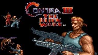 Lets Play Contra III The Alien Wars Super NES Longplay