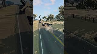 Realistic Highway Car Crashes #58