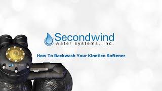 How To  BackwashManually Regenerate Your Kinetico Water Softener