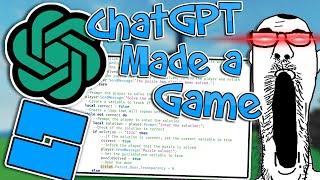 ChatGPT Made a Game in Roblox