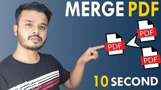 How To Merge PDF Files Into One In 10 Seconds FREE - Merge PDF Offline