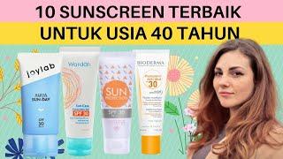 Rekomendasi 10 Sunscreen Terbaik Untuk Usia 40 Tahun Keatas Sunscreen Yang Bagus Untuk Usia 40